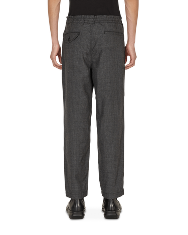 Nohavice Comme des Garçons Gray Checked Casual Pants Šedá | 1H-P015-W21 1, 4