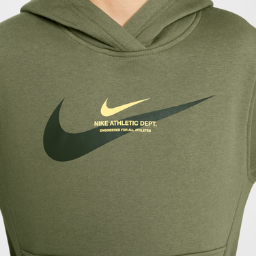 Mikina Nike Nike Sportswear Fleece Hoodie Zelené | HV6965-222, 4