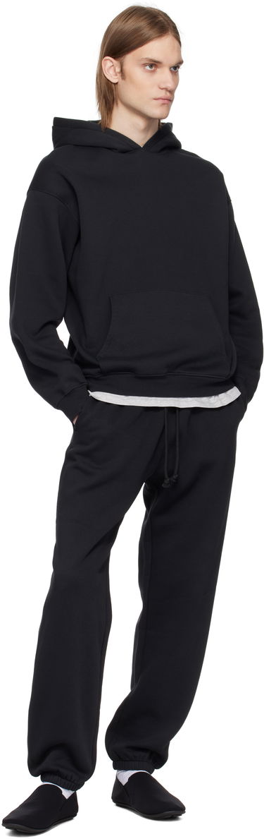 Tepláky SKIMS SKIMS Fleece Lounge Relaxed Sweatpants Čierna | PT-JOG-8451M-WASHED ONYX, 3