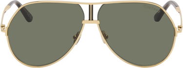 Slnečné okuliare Tom Ford Tom Ford Rickie-02 Aviator Sunglasses Žltá | FT1281_6330N, 0