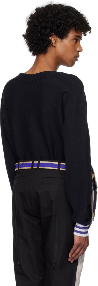 Sveter KIKO KOSTADINOV Kiko Kostadinov Ostro V-Neck Sweater Čierna | KKSS25KN02-109, 2