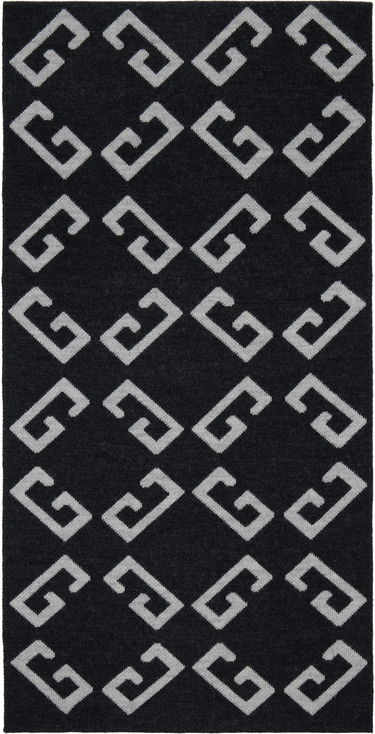 Šál Givenchy Givenchy Double-Faced Monogram Scarf Čierna | 710003942001-U7929, 0
