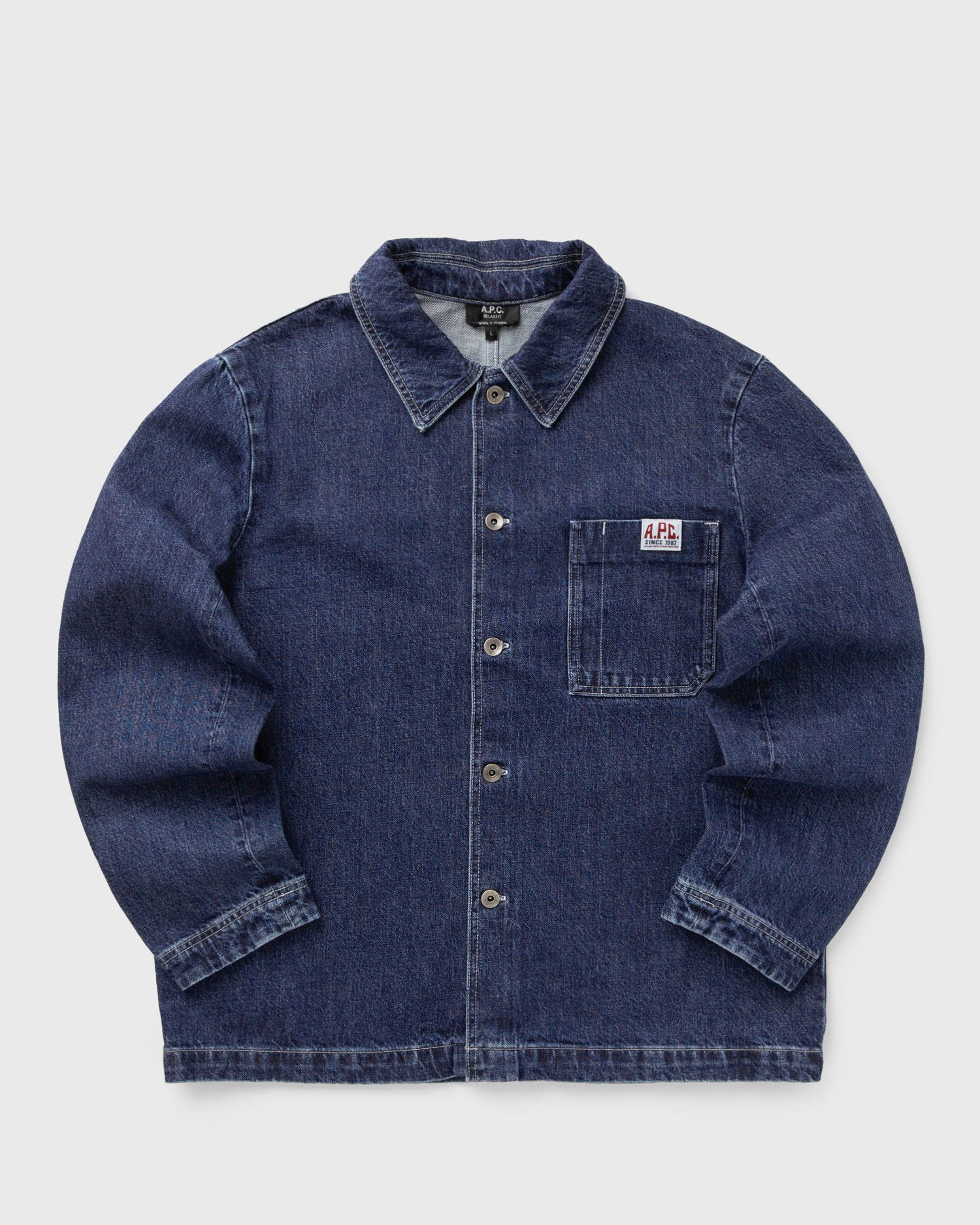 Košeľa A.P.C. Denim Chore Jacket Navy | COHET-H02994-IAL, 0
