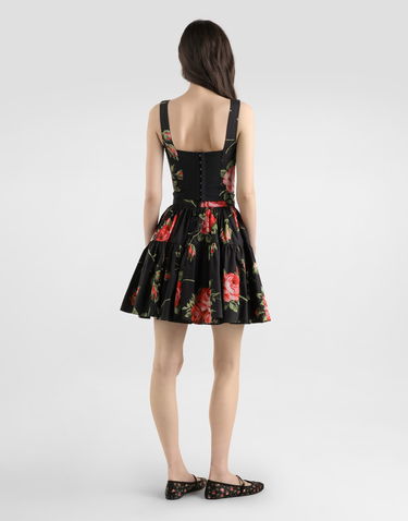 Sukňa Dolce & Gabbana Rose Bouquet-print Short Skirt Rôznofarebný | F4CB1THS5UTHN5ZN, 2