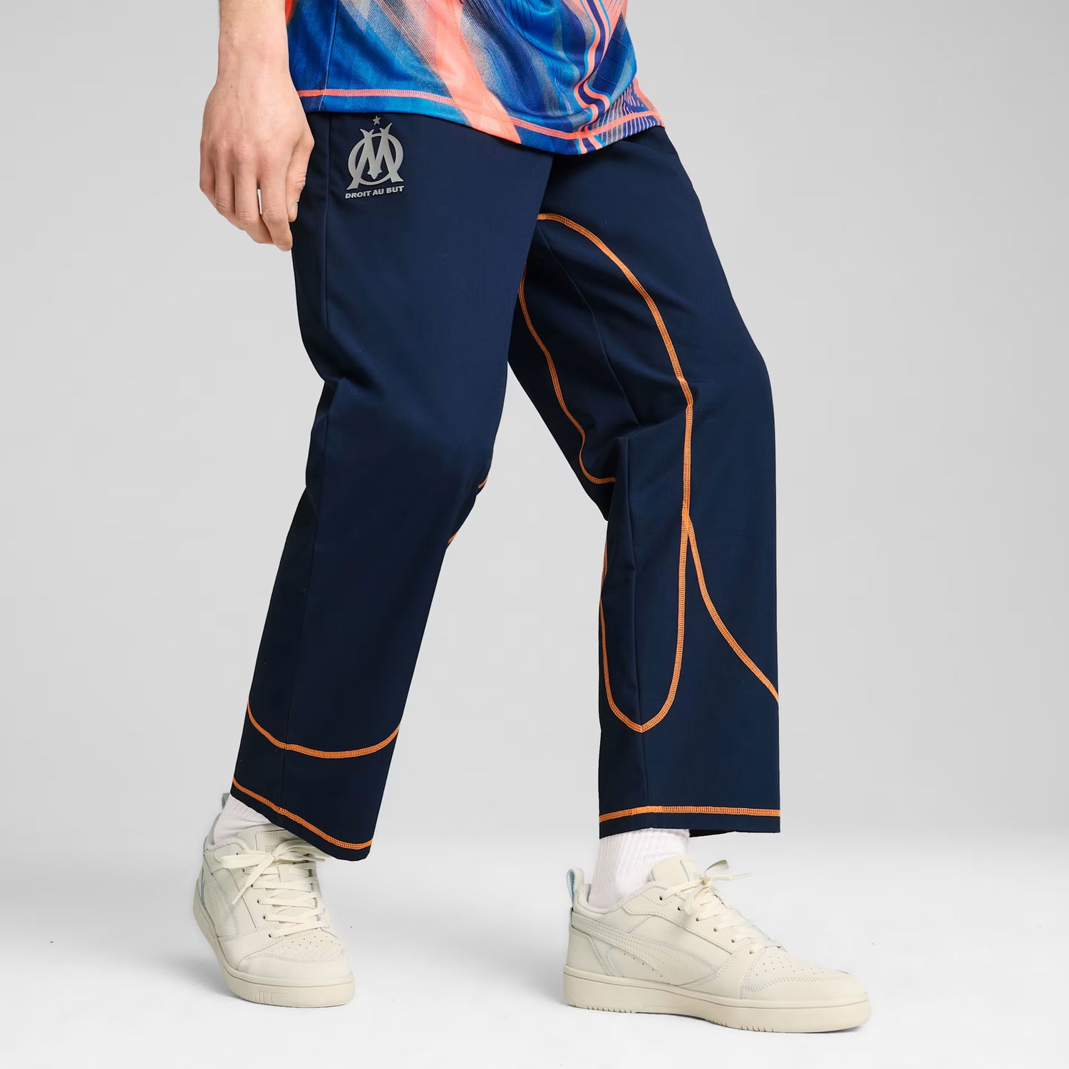 Tepláky Puma Olympique Marseille ftblStatement Track Pants Navy | 778281-24, 1