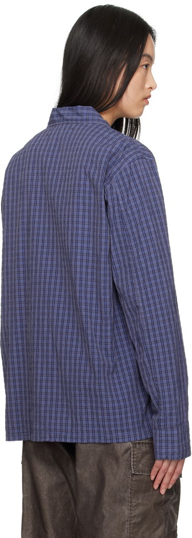 Košeľa OUR LEGACY Our Legacy Box Check Shirt Fialová | M2252BK, 2