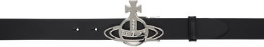 Opasok Vivienne Westwood Vivienne Westwood Line Orb Buckle Belt Čierna | 82010071U-L009X-, 0