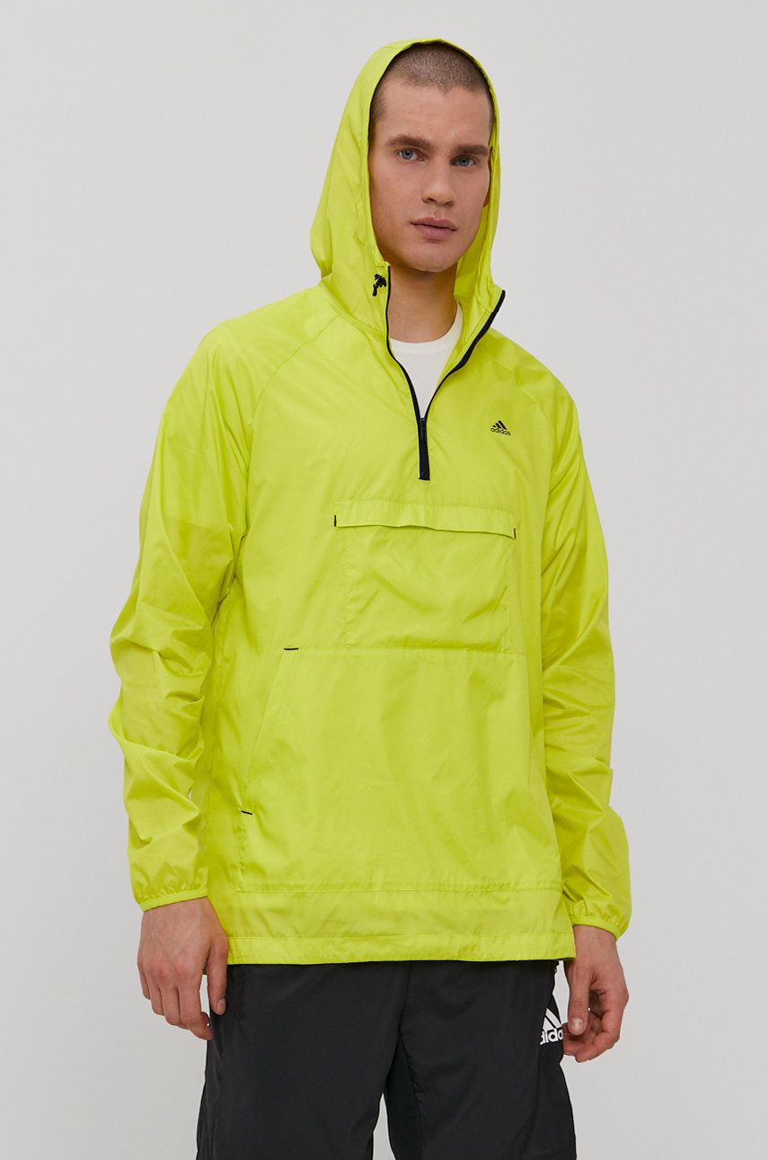 Vetrovka adidas Originals Activated Tech Windbreaker Zelené | GQ1198, 0