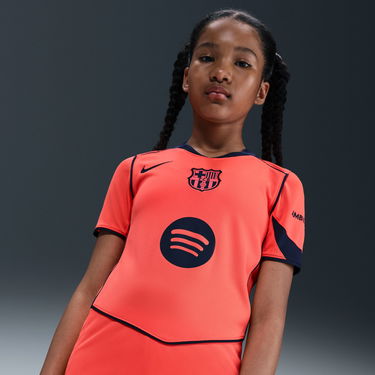 Dres Nike FC Barcelona Stadium Third Jersey 2025/26 Dri-FIT Oranžová | hm4122-855, 3