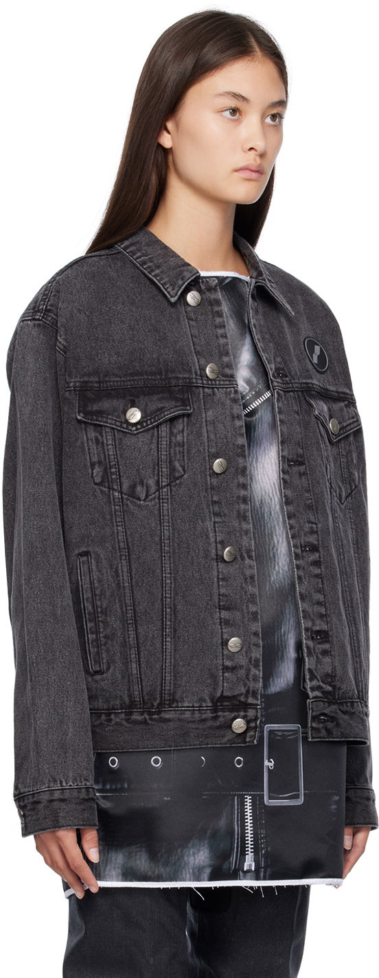 Bunda We11done We11done Faded Denim Jacket Čierna | WD-DJ4-20-017-U-WB, 1