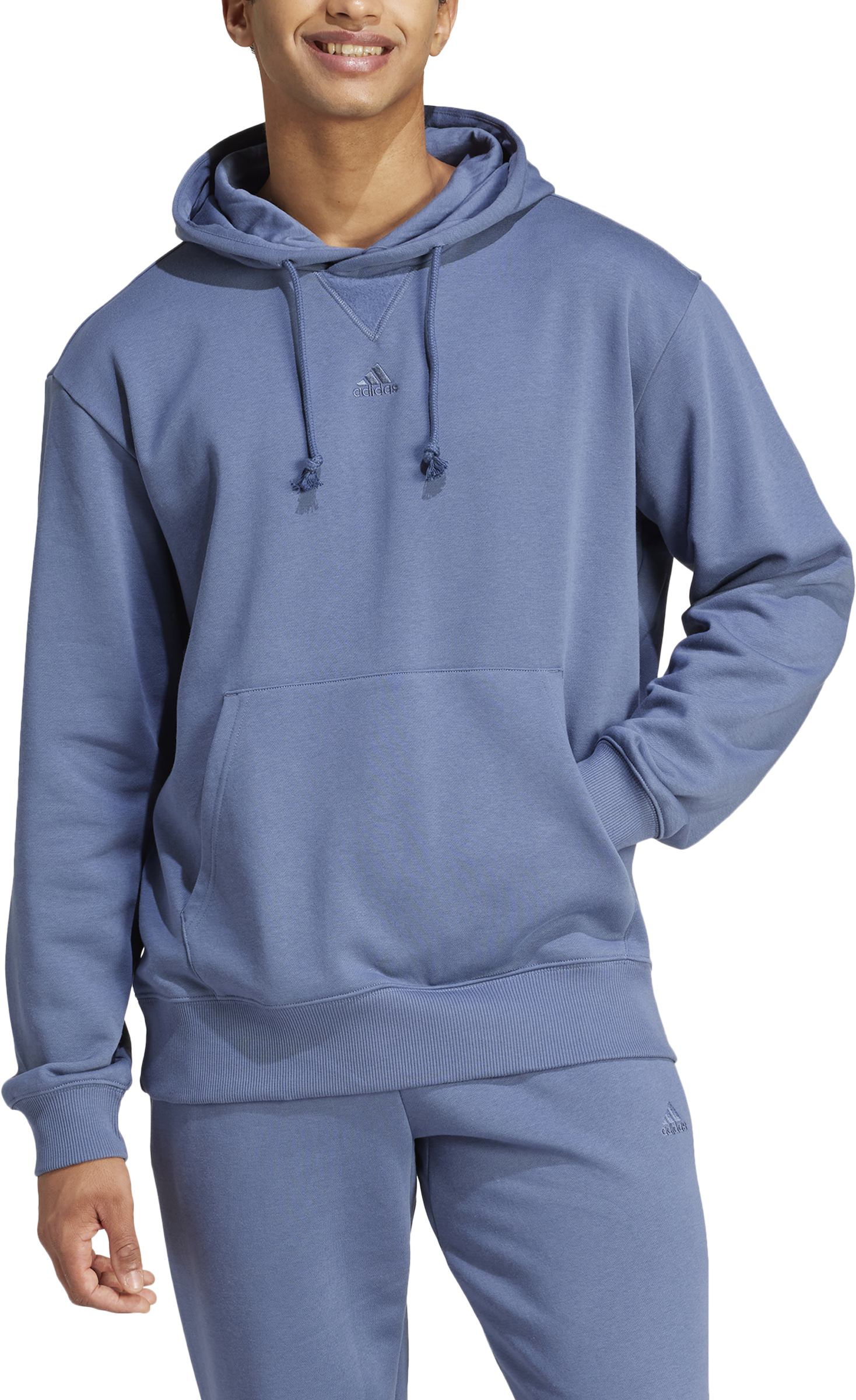 Mikina adidas Performance Sportswear ALL SZN HDY Hoodie Modrá | ix3955, 0