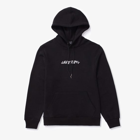 Mikina DAILY PAPER Unified Type Hoodie Čierna | 2411116, 0