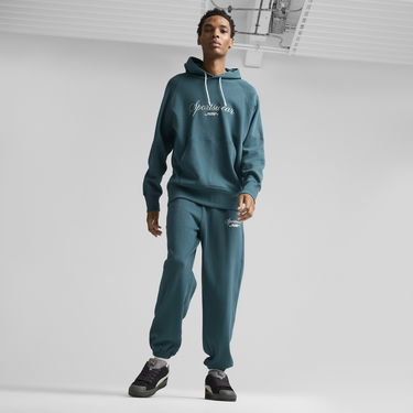Mikina Puma CLASSICS+ Relaxed Hoodie Zelené | 626722_22, 2