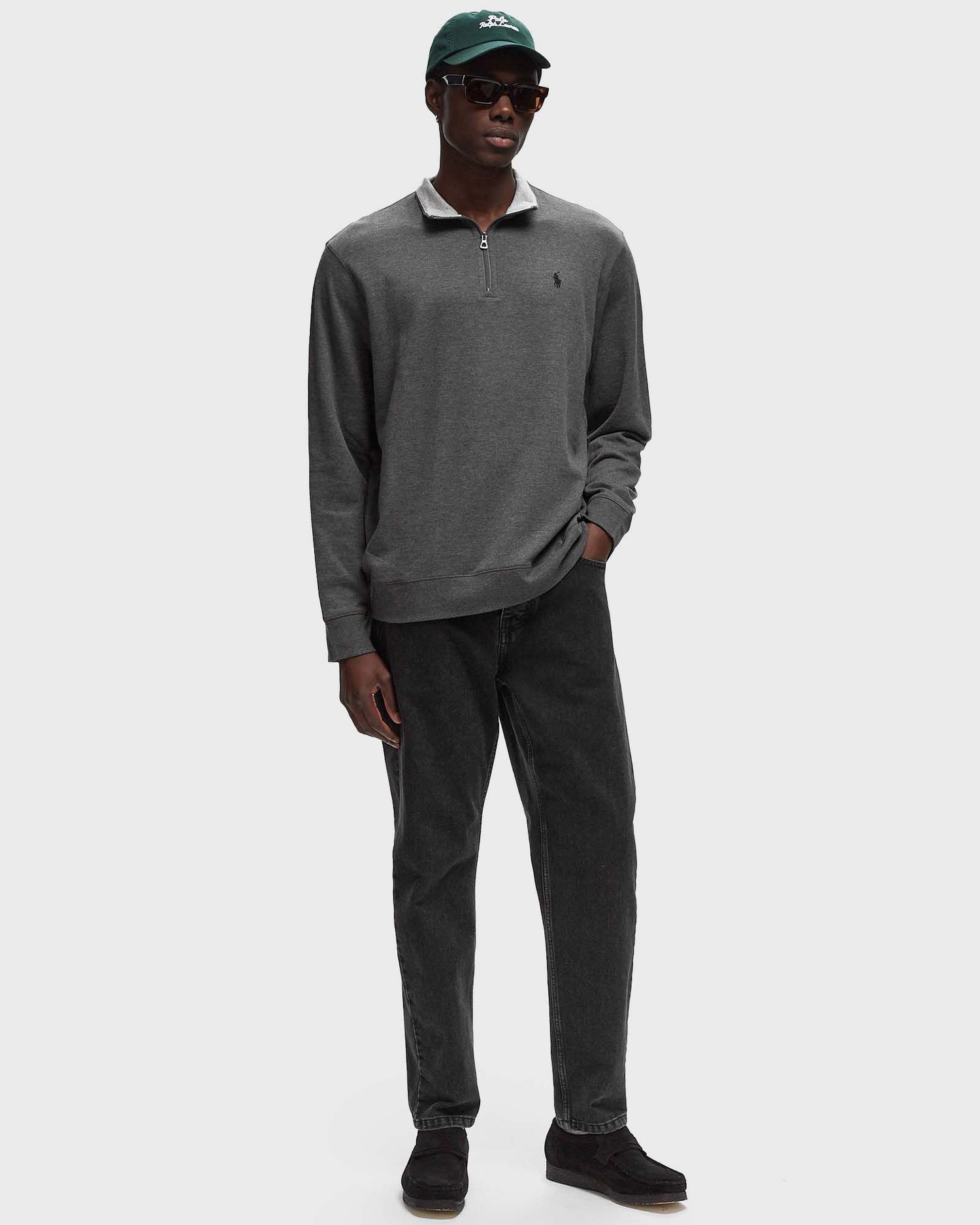Polo tričko Polo by Ralph Lauren Polo Ralph Lauren LONG SLEEVE-KNIT men Šedá | 710812963052, 1