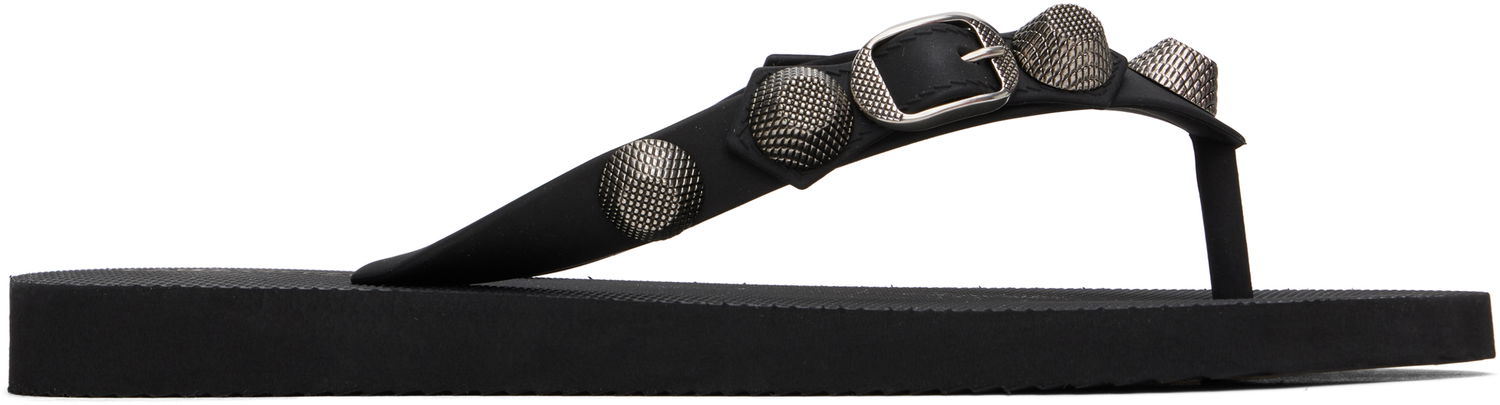 Tenisky a topánky Balenciaga Cagole Flip Flops Čierna | 784853 W1TA2, 0