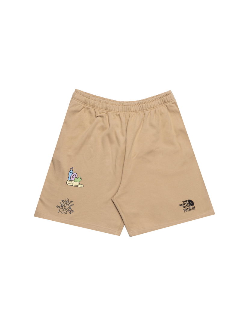 Šortky The North Face The North Face x Patron Plasticfree Peaks Relaxed Short 'Mountain Cleanup' Béžová | NF0A8C2XLK51