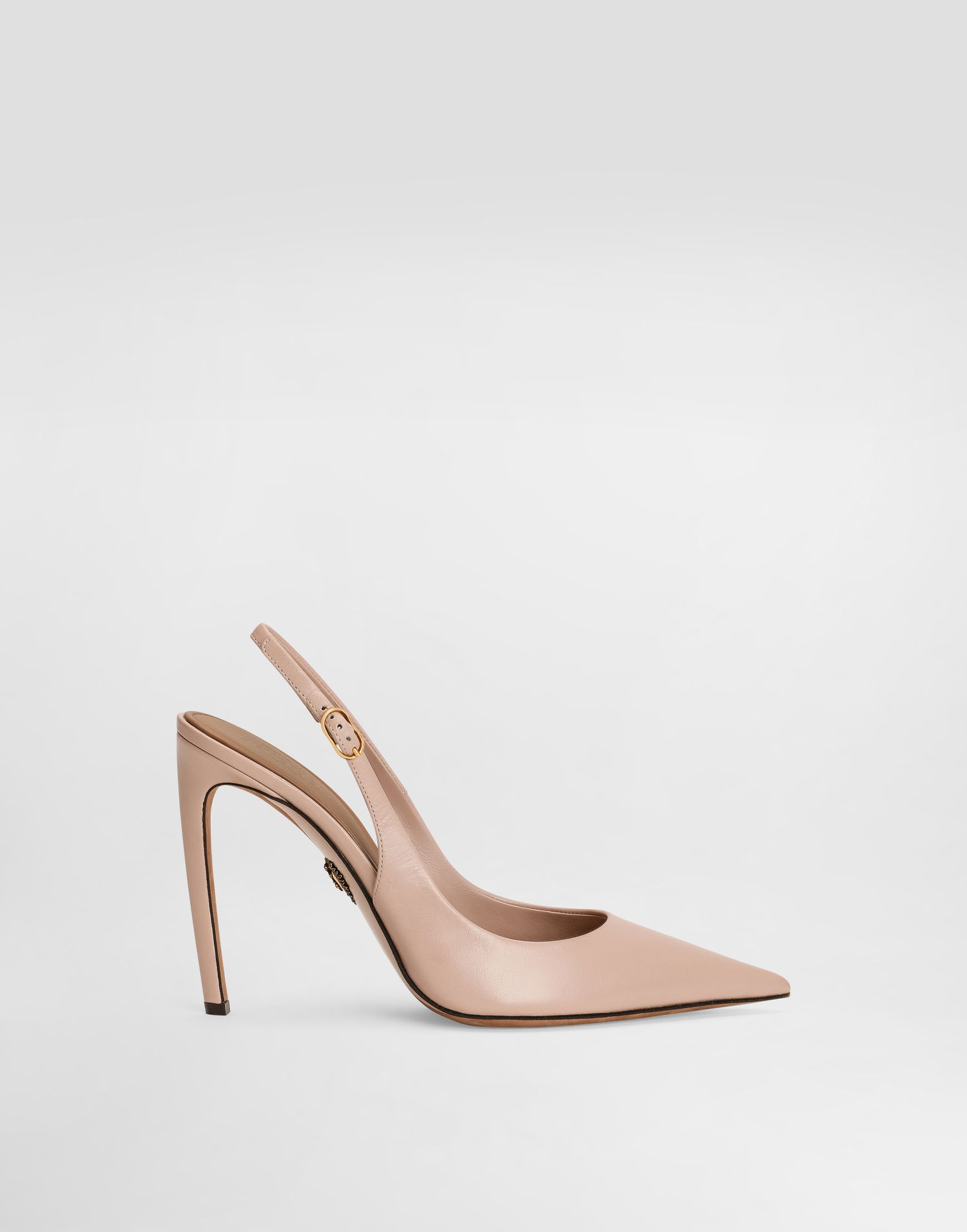 Tenisky a topánky Dolce & Gabbana Polished Goatskin Slingback Pumps Ružová | CG0855A57388I481, 0
