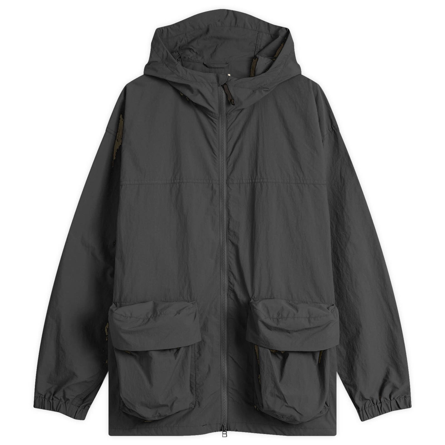 Vetrovka Snow Peak Snow Peak Nylon Tussah Jacket, Size Large Šedá | JK-25SU008-BK, 1