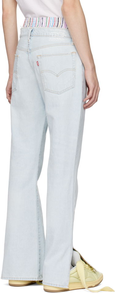 Džínsy ERL Bootcut Jeans Modrá | ERL08P201, 2