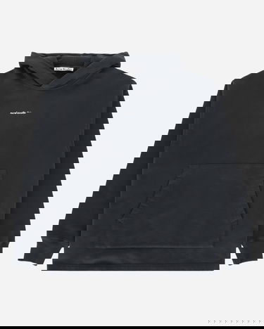 Mikina Acne Studios Logo Hoodie Čierna | BI0182- 900, 6