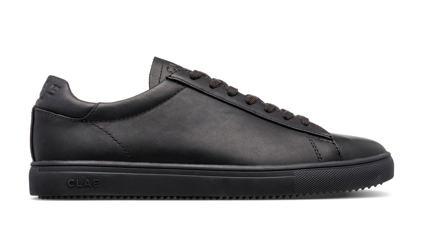 Tenisky a topánky Clae Bradley Black Water Repellent Leather Čierna | CL20CBR05-BWL, 0
