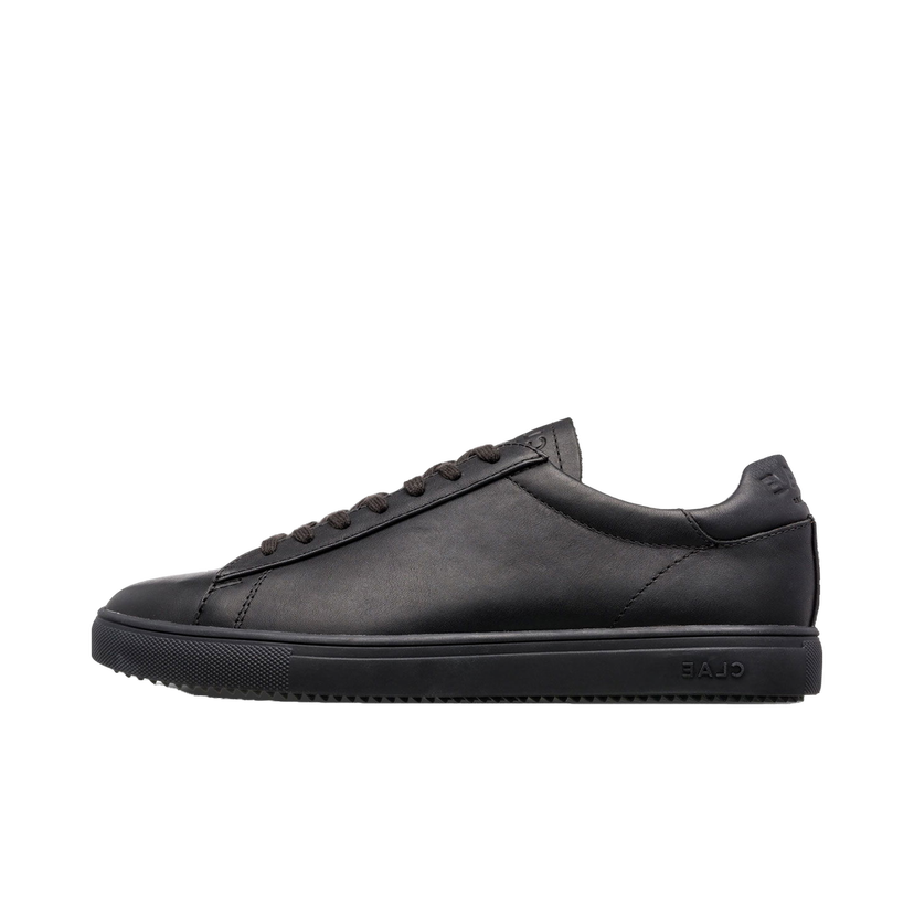 Tenisky a topánky Clae Bradley Black Water Repellent Leather Čierna | CL20CBR05-BWL