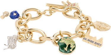 Náramok Burberry Burberry Gold-Tone Charm Bracelet Žltá | 8112024, 0