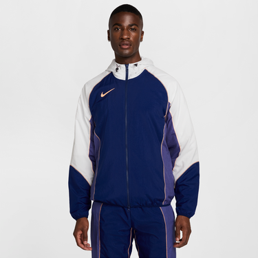 Vetrovka Nike Nike Strike+ Hooded Football Jacket Modrá | HJ3802-492, 1