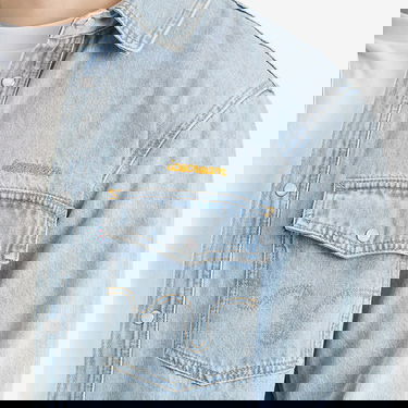 Košeľa BBC IceCream ICECREAM Chainstitch Denim Shirt, Size Large Modrá | ICD25105-BLU, 5