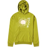 Mikina Brain Dead Brain Dead Playing With Fire Hoodie Zelené | BDF23T09003550GR27, 1