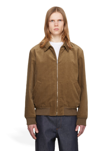 Bunda A.P.C. Gilles Bomber Jacket Hnedá | COESY-H02706