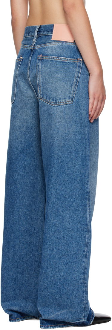 Džínsy Acne Studios Acne Studios Loose-Fit 1981 Jeans Modrá | C00087-, 2