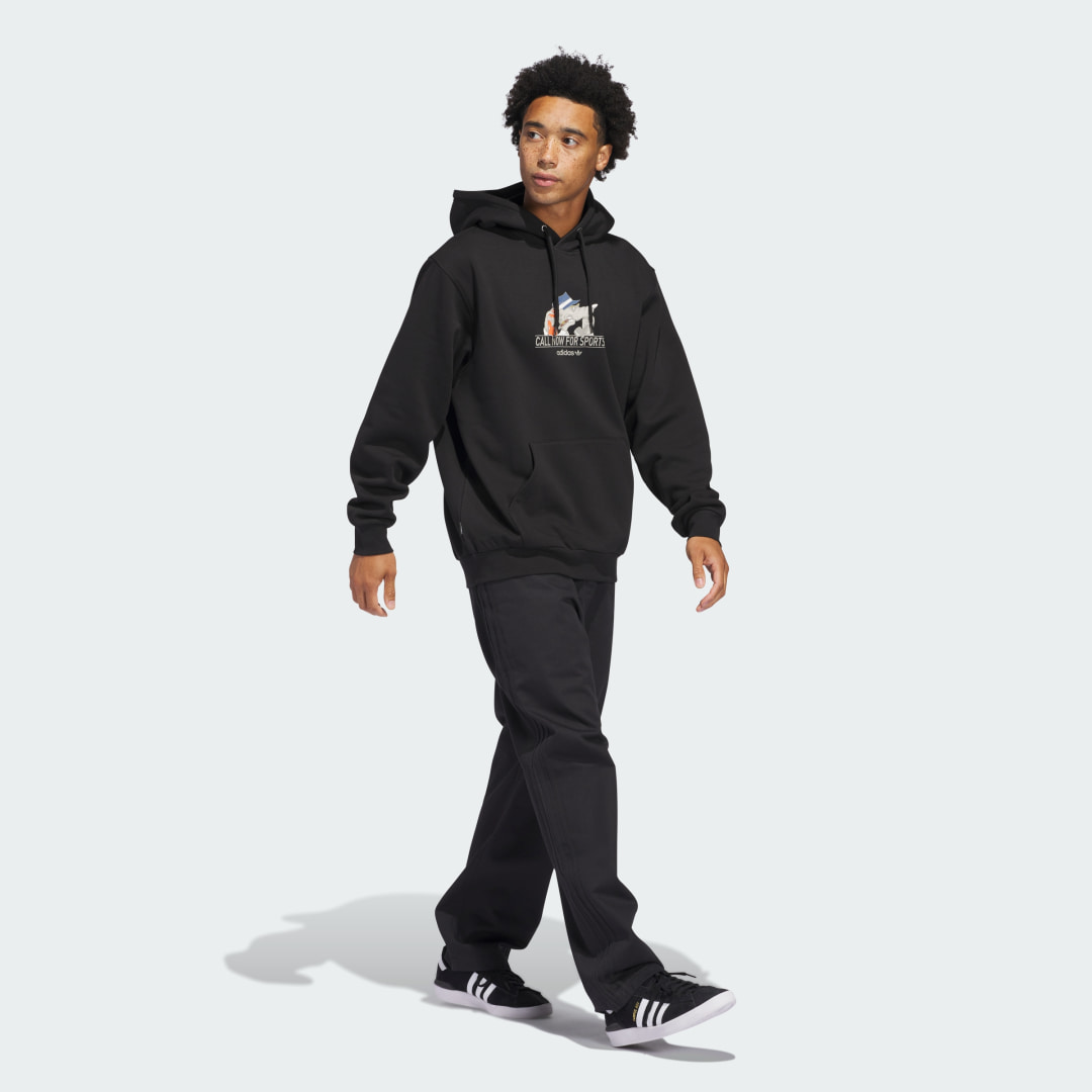 Mikina adidas Performance Call Now For Sports Hoodie Čierna | JD2809, 1