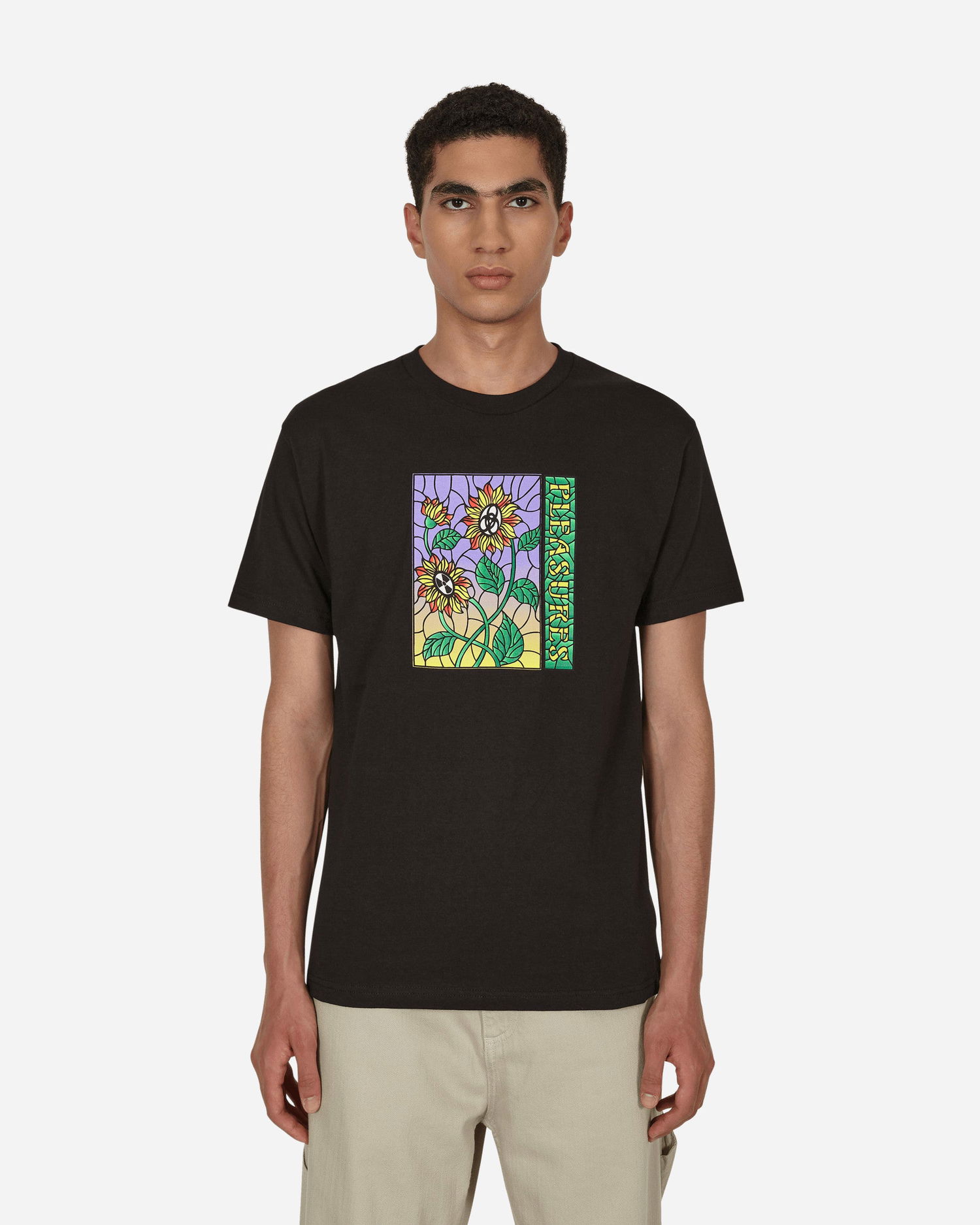 Tričko Pleasures Glass T-Shirt Čierna | P22F060 BLACK, 0