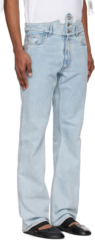 Džínsy Coperni Coperni Disney Edition Crown Jeans Modrá | DP133F2024MEN, 1