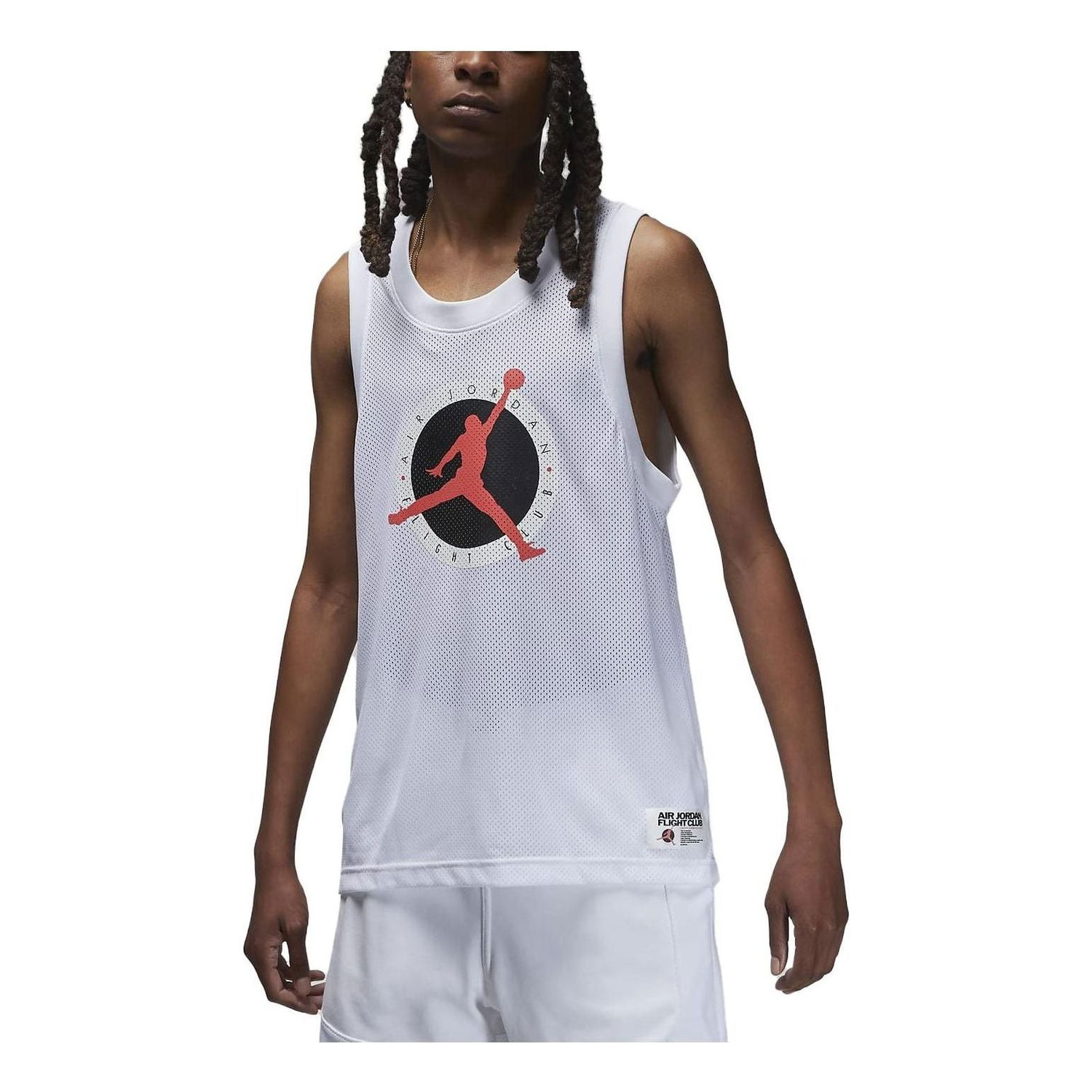 Tielko Jordan Jordan Flight MVP Mesh Basketball Jersey Biela | DX9729-100, 0