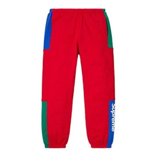 Tepláky Supreme Formula Sweatpants Červená | SUP-SS19-090