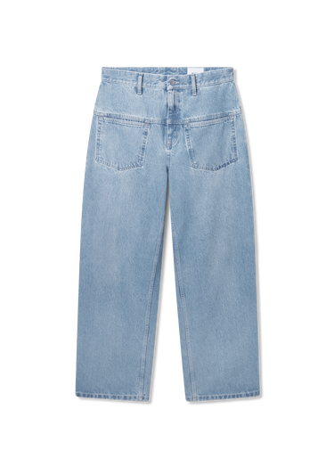 Džínsy AXEL ARIGATO Invert Relaxed Jeans Modrá | A3778003, 1
