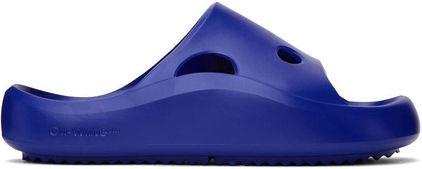 Tenisky a topánky Off-White Blue Meteor Pool Slides Modrá | OMIC014F23MAT0016969, 0