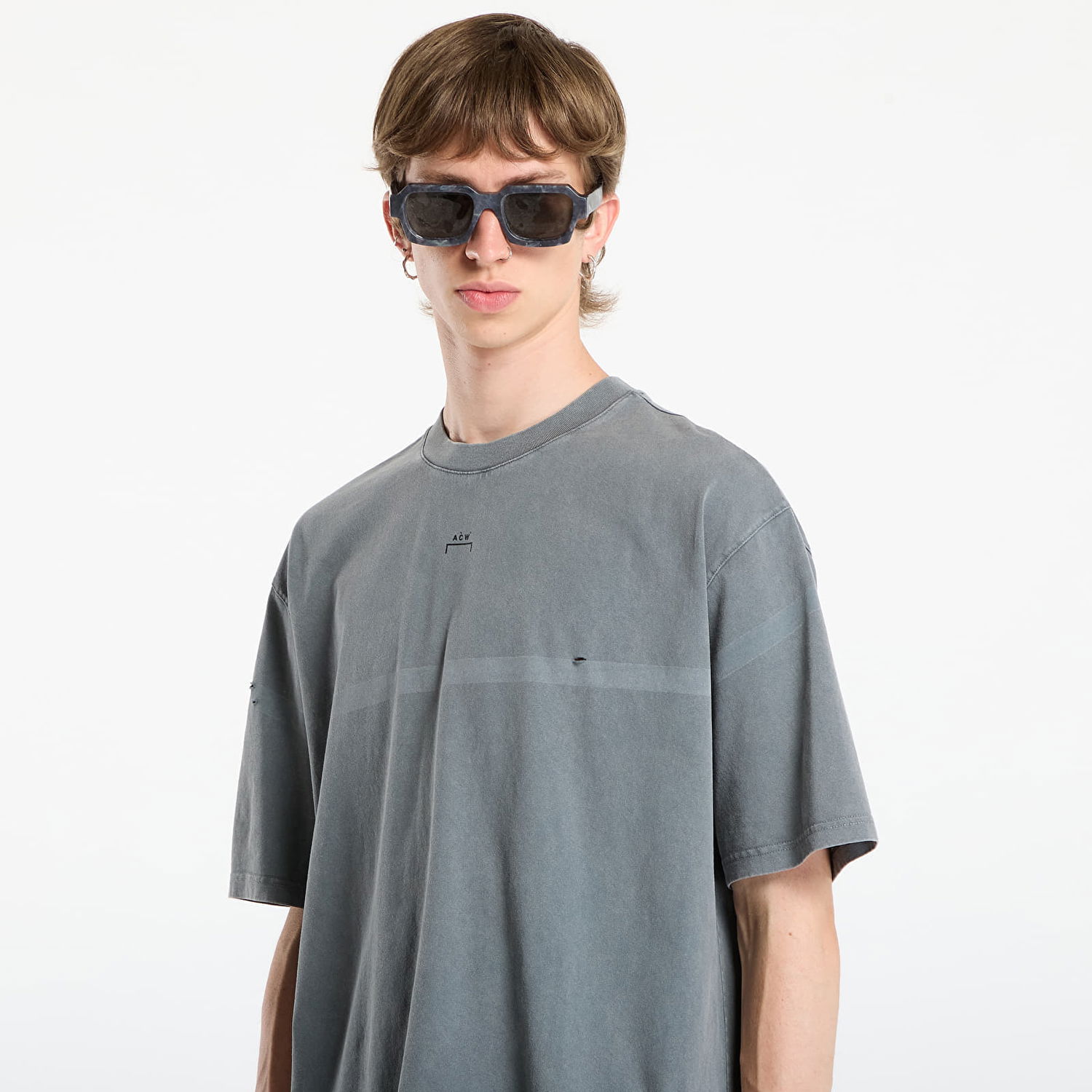 Tričko A-COLD-WALL* A-COLD-WALL* Laser Fade T-Shirt Šedá | ACWMTS222 Grey, 1