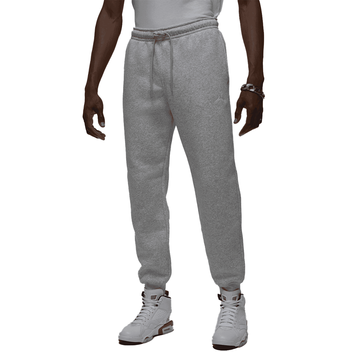 Nohavice Nike M J BRK FLC PANT Šedá | FV7277-050, 0