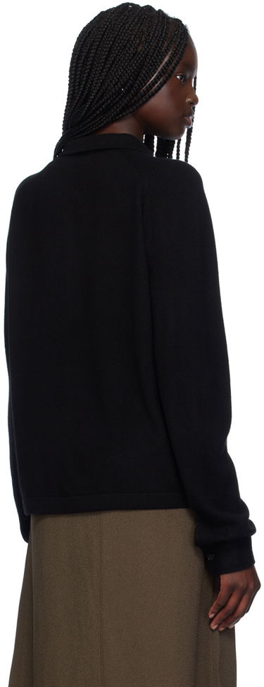 Sveter TOTEME TOTEME Raglan Sleeve Cardigan Čierna | 243-WRT0347-YA0016, 2