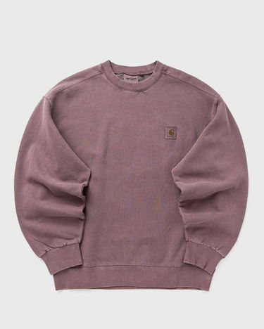 Mikina Carhartt WIP Vista Washed Crewneck Sweatshirt Fialová | I029522-33I.GD, 0