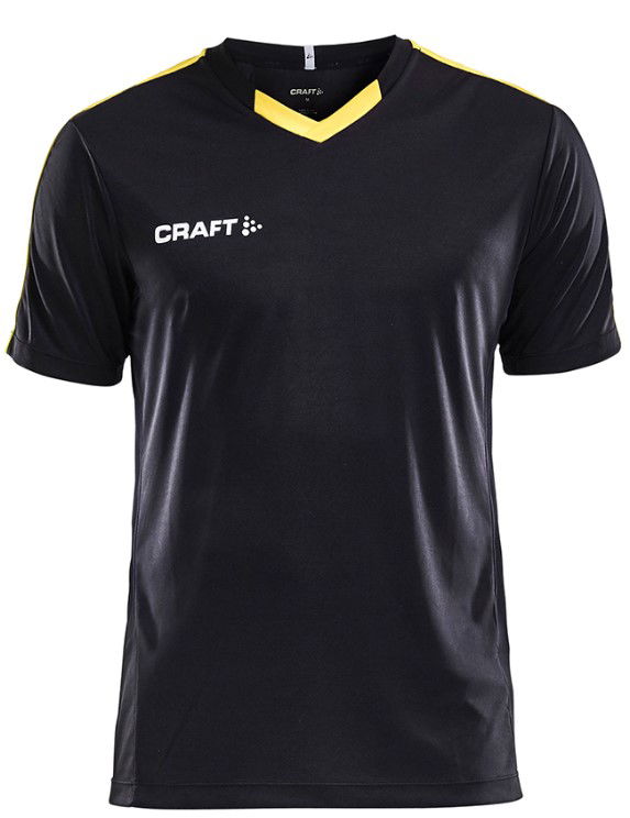 Dres Craft Sports T-Shirt Progress Jersey Contrast Čierna | 1905561-9552, 0