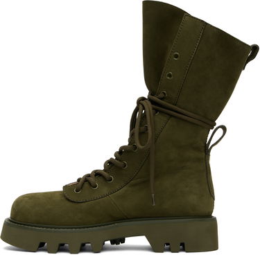 Oblečenie JW Anderson JW Anderson Combat Leather Boots Zelené | BT0100-LA0258, 2