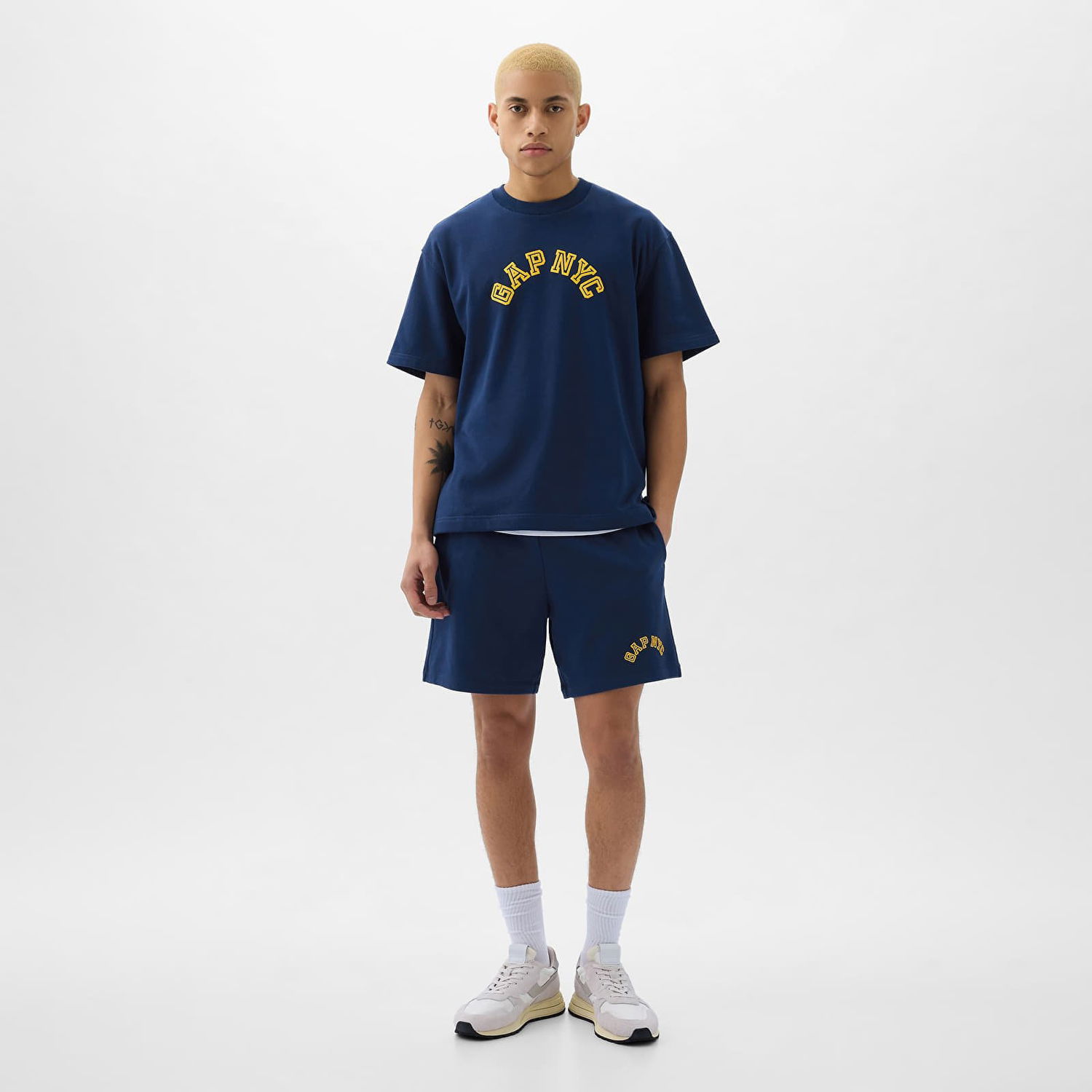 Šortky GAP Logo Shorts Pangea Blue Modrá | 862308-01, 0