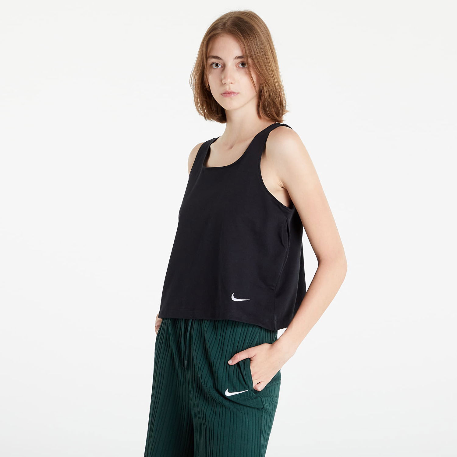 Tielko Nike Jersey Top Čierna | DM6730-010, 0