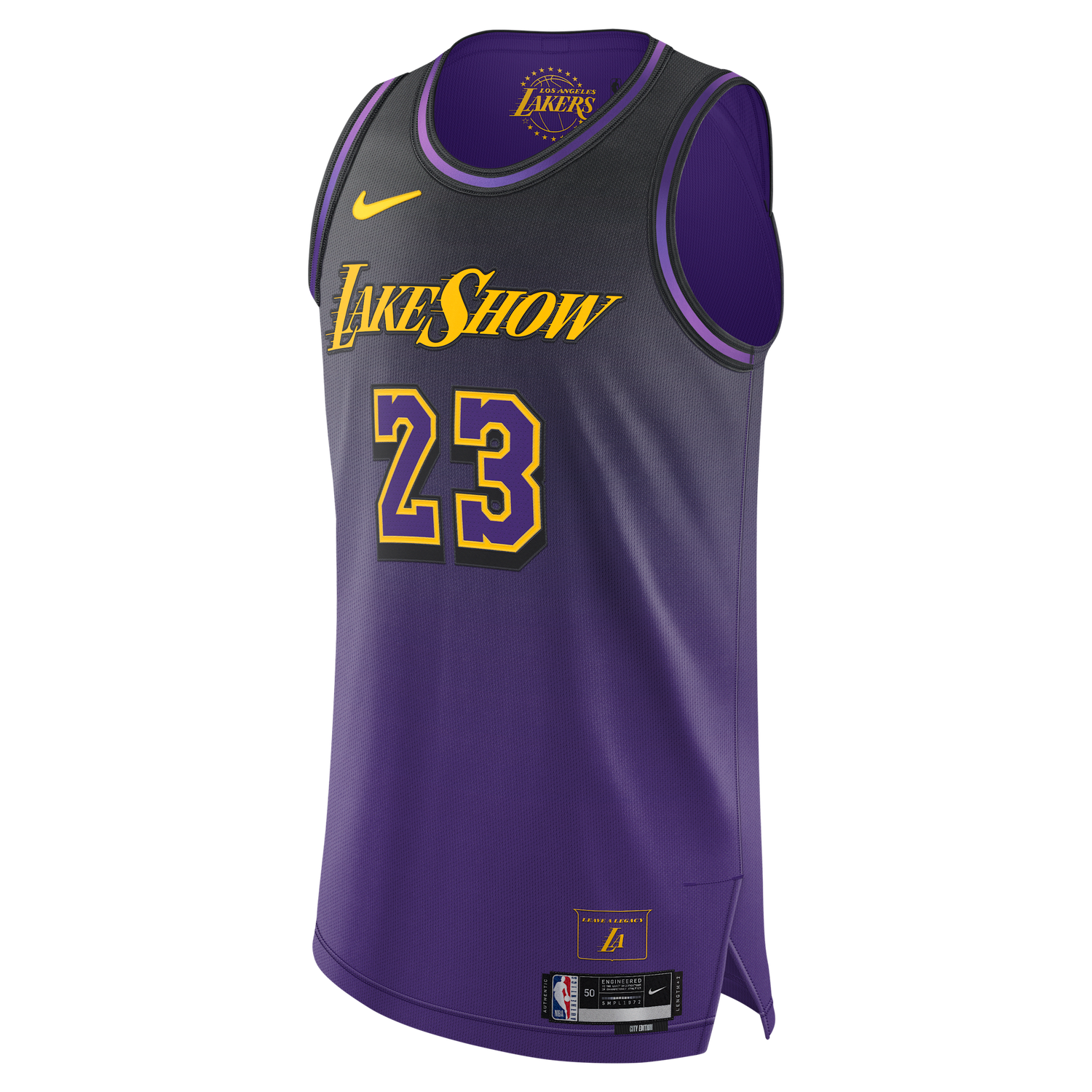 Dres Nike Dri-FIT ADV Authentic LeBron James City Edition Basketball Jersey Fialová | FQ4469-504, 0