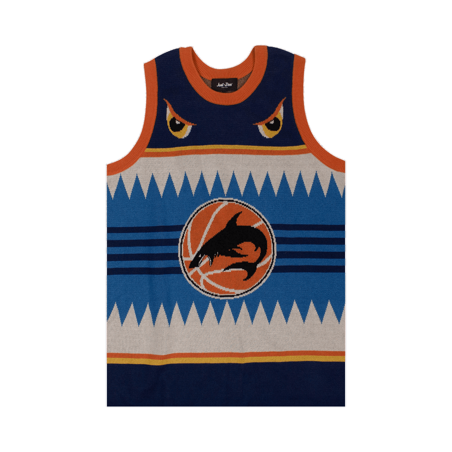 Sveter Just Don Shark Basketball Tank Jersey Sweater Rôznofarebný | 4925 100000105SBTJ BLUE, 0
