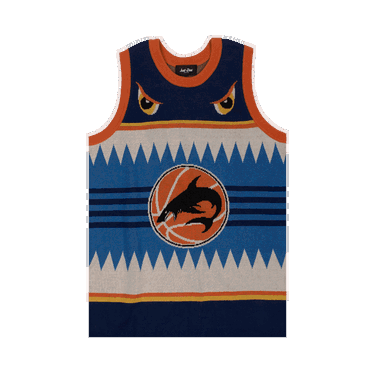 Sveter Just Don Shark Basketball Tank Jersey Sweater Rôznofarebný | 4925 100000105SBTJ BLUE, 0